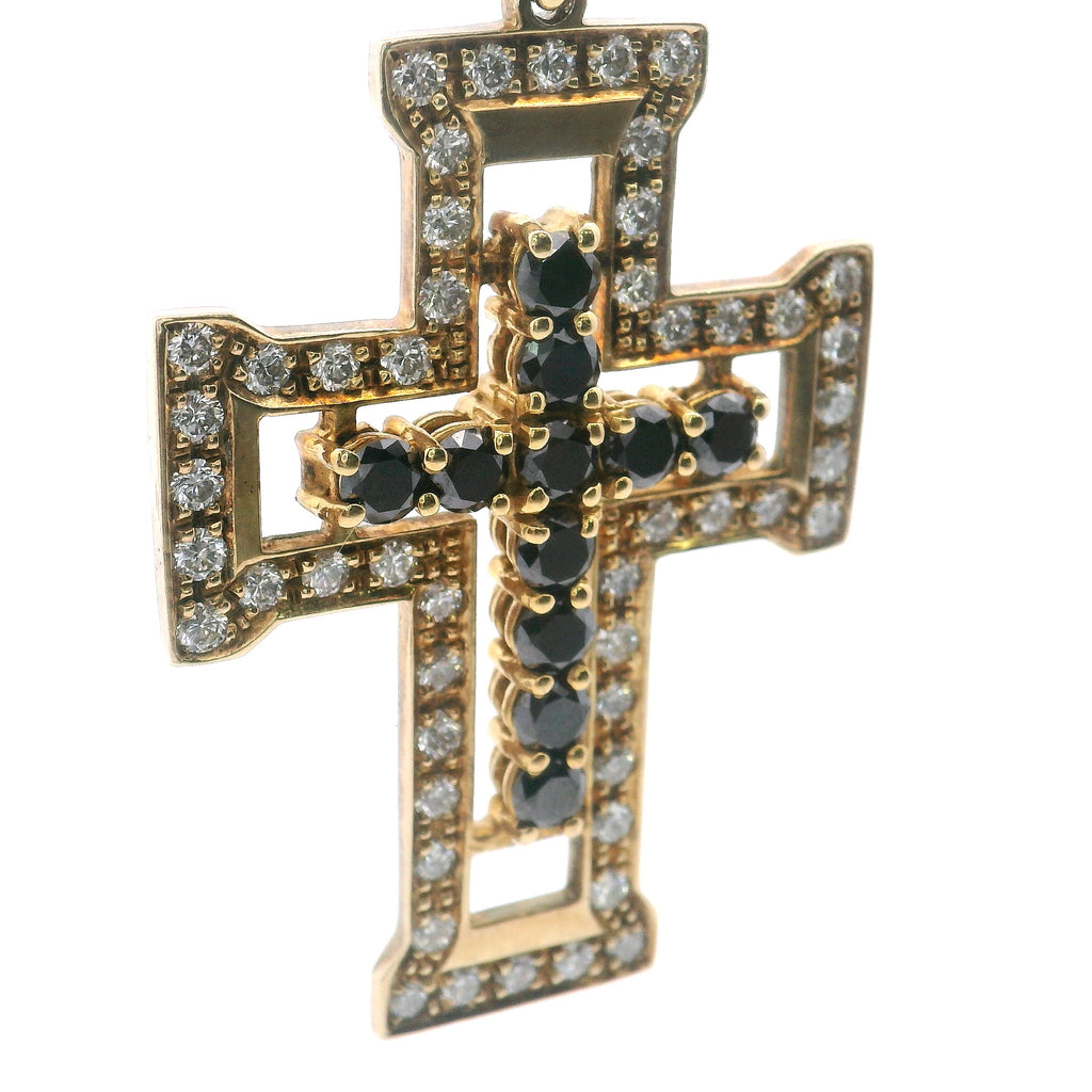 Collana Croce Oro Giallo