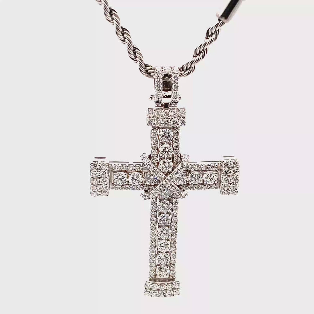 Pendente Croce Diamanti