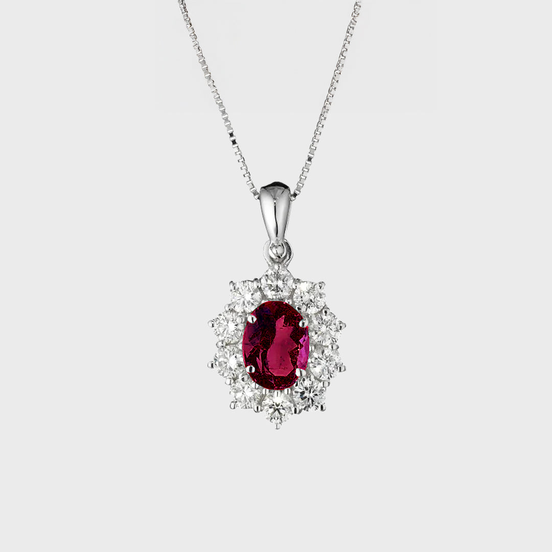 Collana Rubino